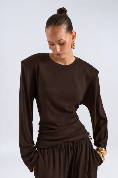 Bluzka Travel Brown