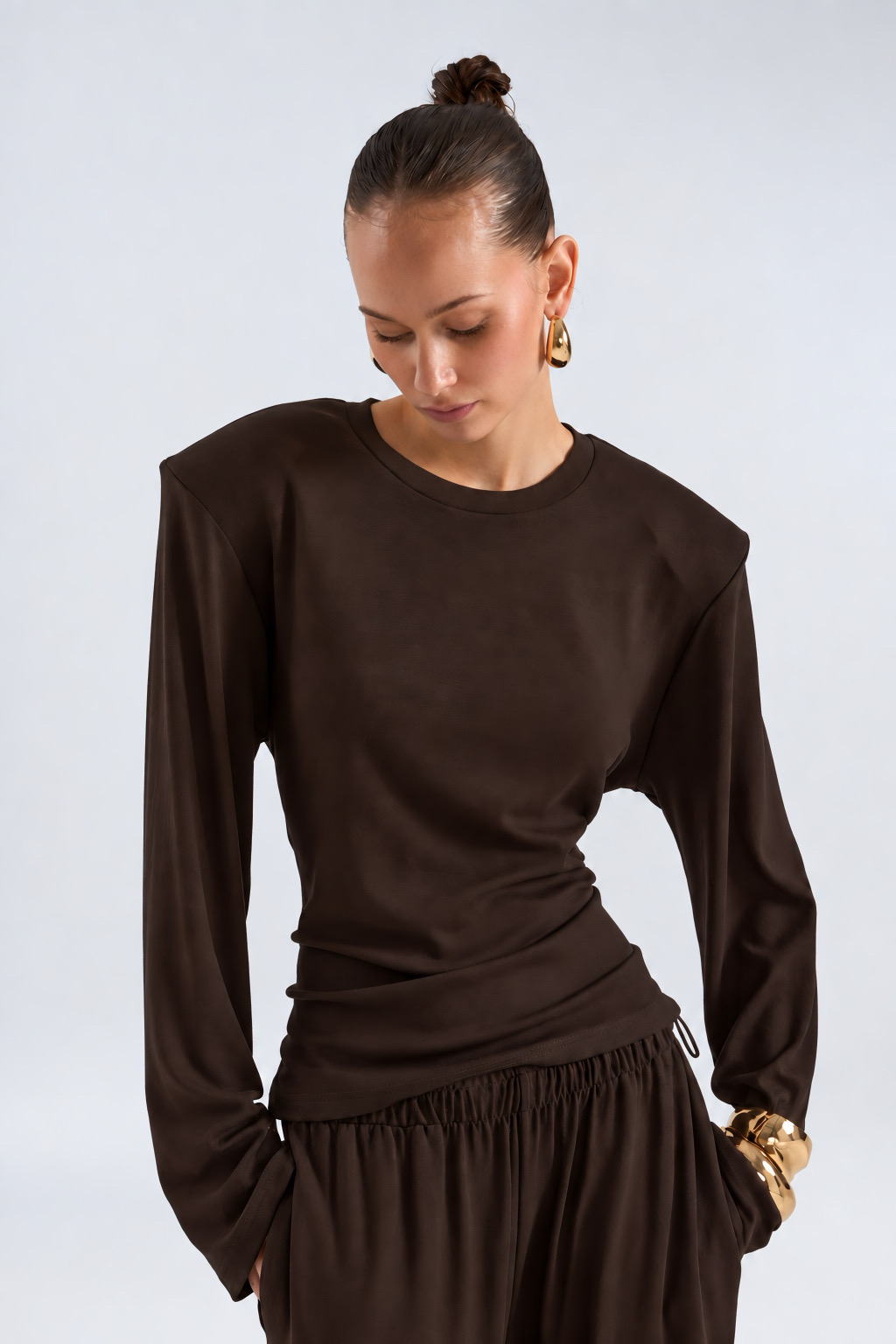 Bluzka Travel Brown