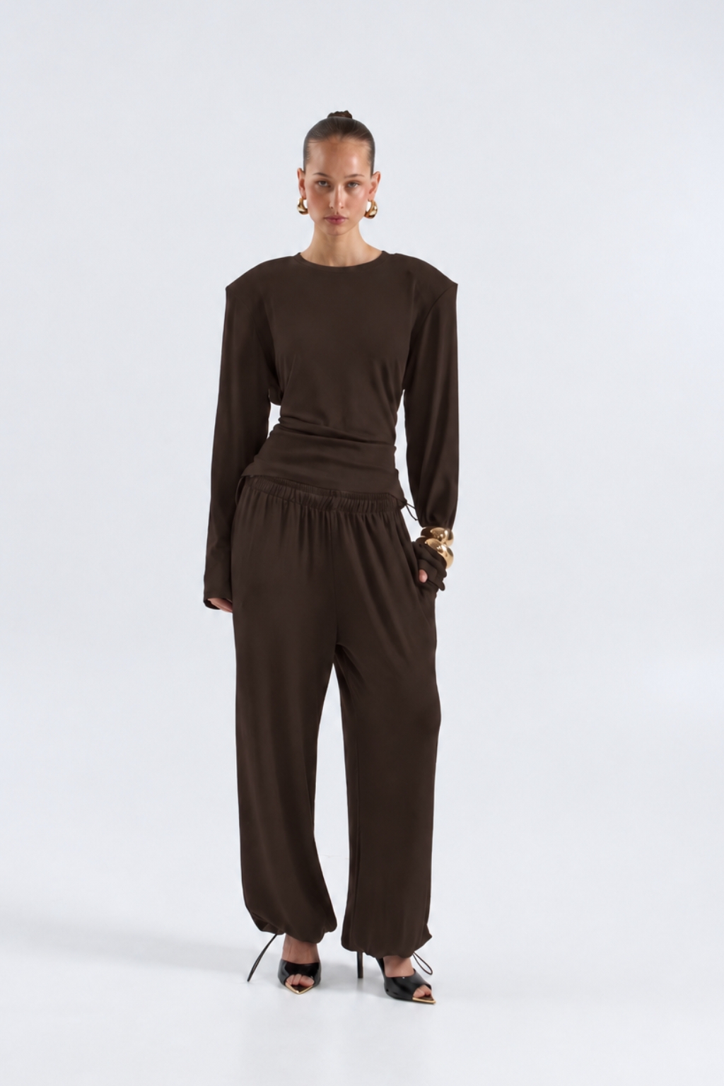 Spodnie Travel Brown