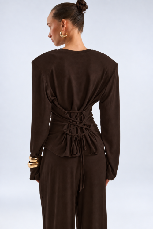 Bluzka Travel Brown